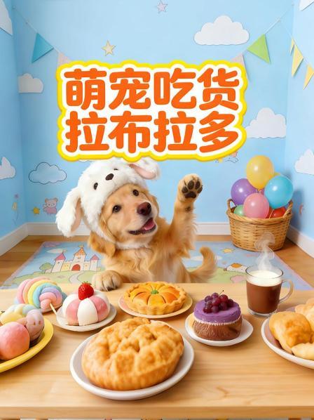萌宠吃货拉布拉多