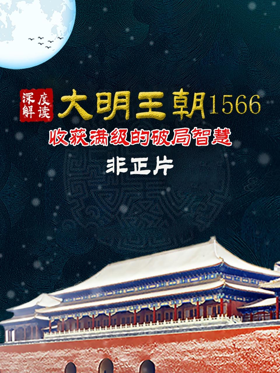 《大明王朝1566》深度解读收获满级的破局智慧非正片