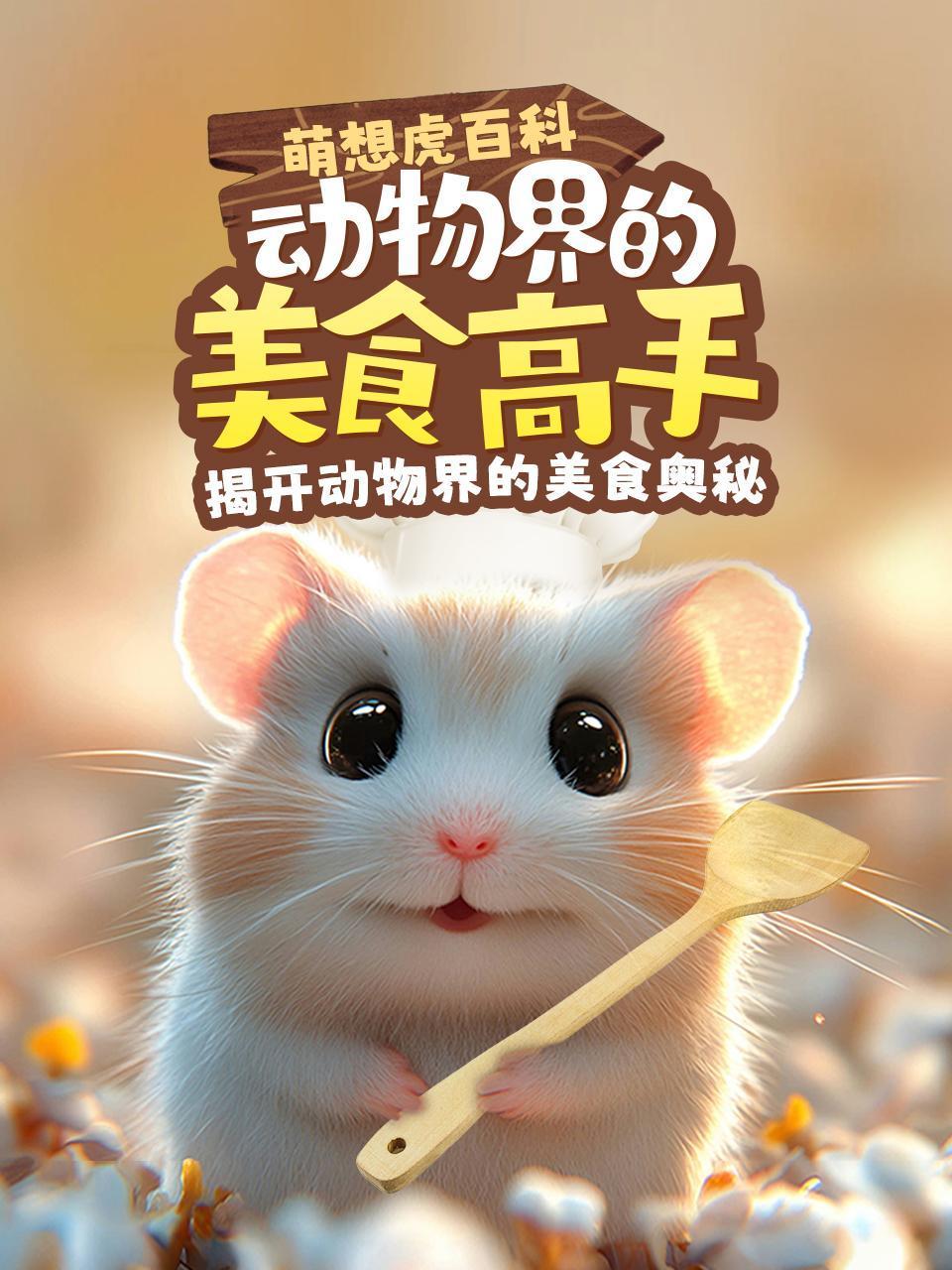 萌想虎百科动物界的美食高手