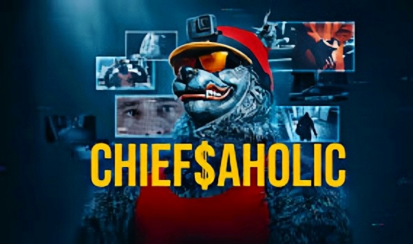 酋长服装中的狼