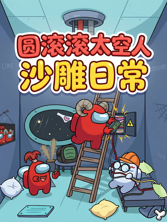 圆滚滚太空人沙雕日语常