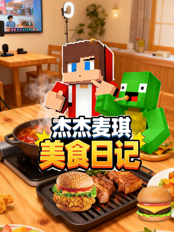 杰杰麦琪美食日语记