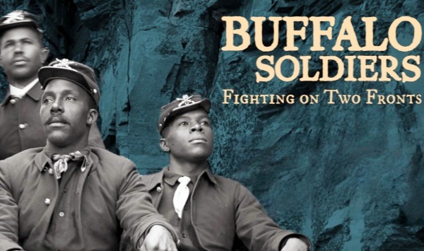 布法罗士兵在两线作战