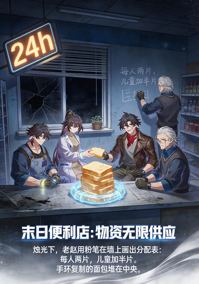 末日语便利店物资无限供应