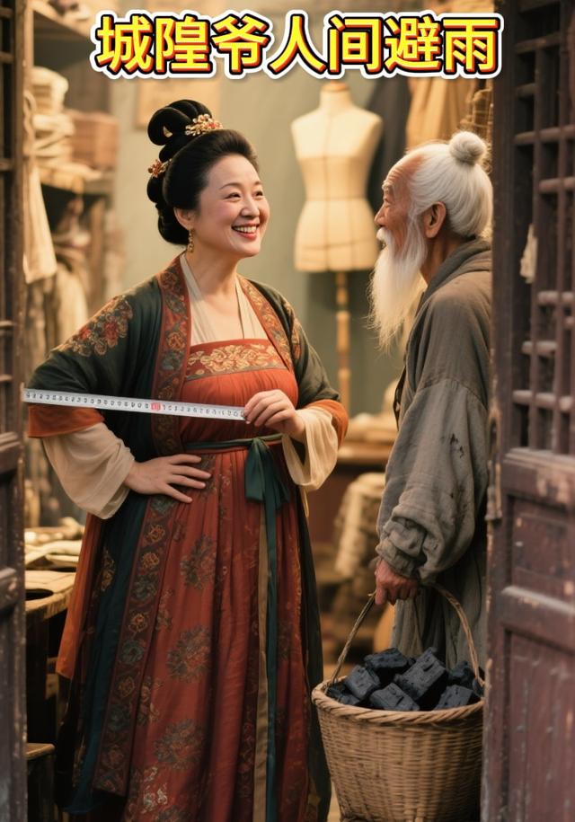 城隍爷人间避雨