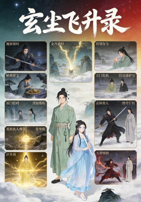 《玄尘飞升录》