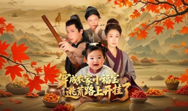 穿成农家小福宝逃荒路上开挂了