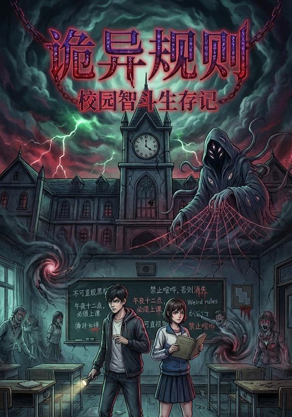 诡异规则校园智斗生存记