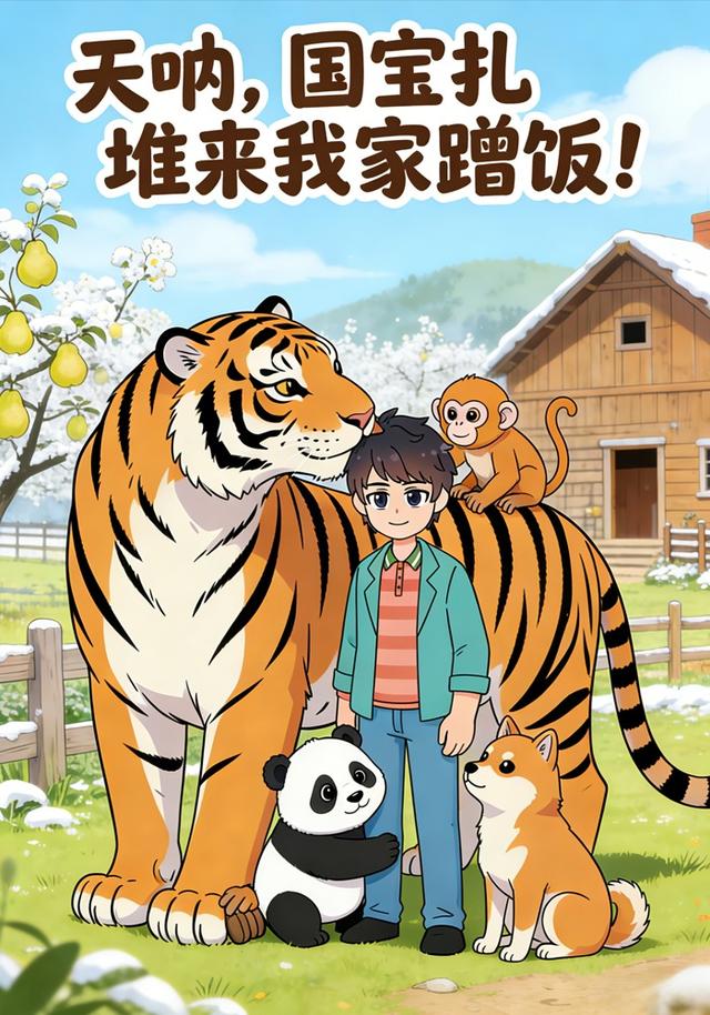 天呐，国宝扎堆来我家蹭饭！