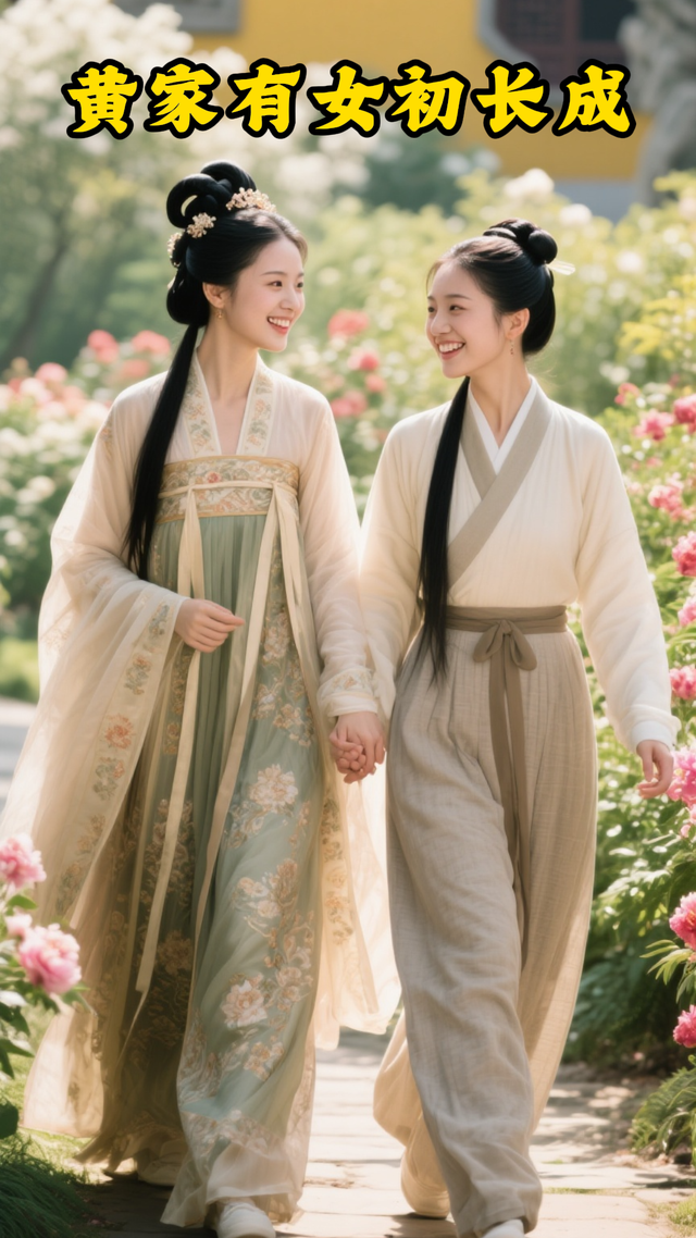 黄家有女初长成