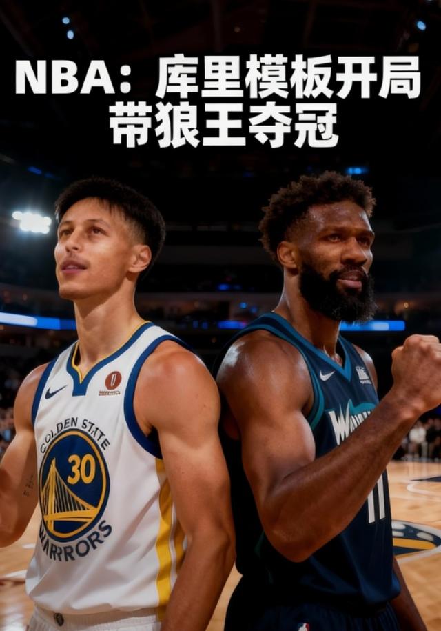 NBA库里模板开局，带狼王夺冠