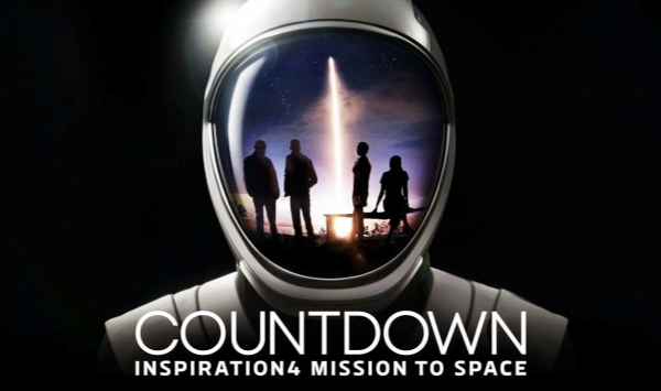 发射倒计时灵感4号平民太空任务