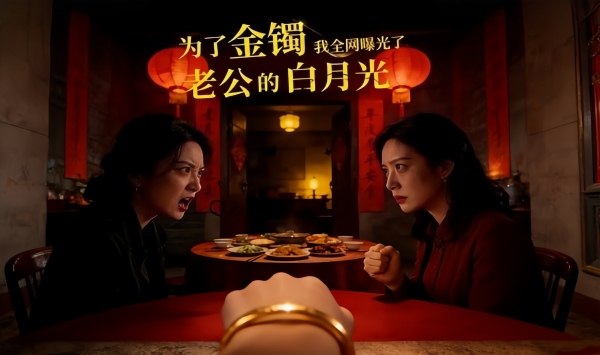 为了金镯，我全网曝光了老公的白月光