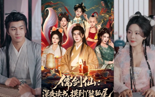 儒剑仙深夜读书，摸到丫鬟狐尾＆儒剑仙深夜读书摸到丫鬟狐尾