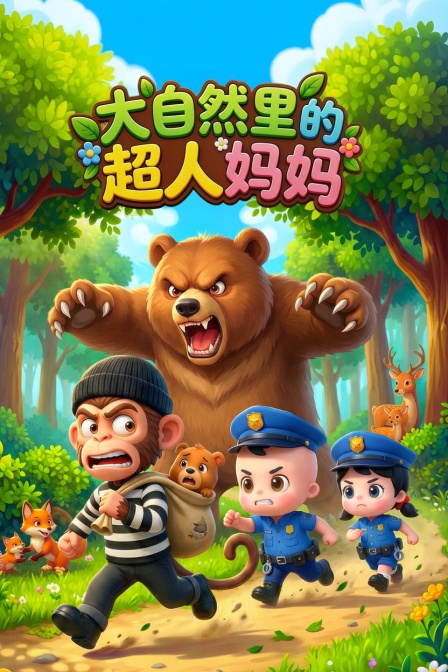 大自然里的超人妈妈