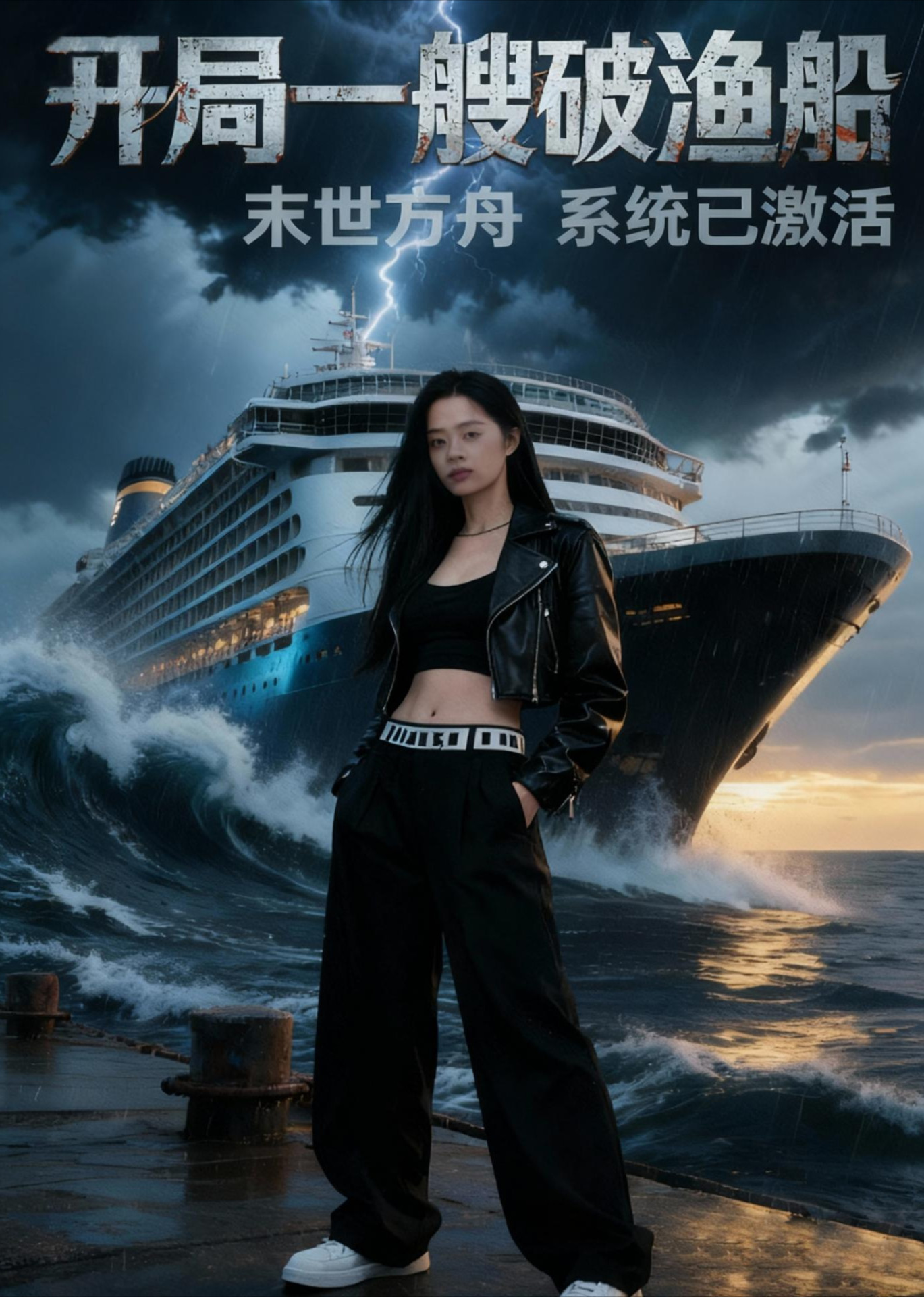 开局一艘破渔船，末世方舟系统已激活