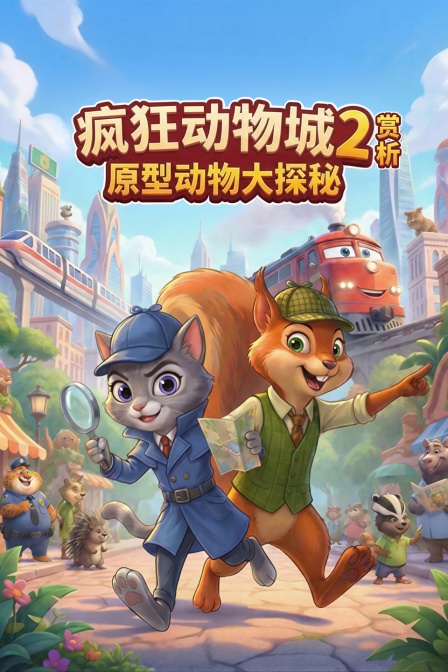 疯狂动物城2赏析原型动物大探秘