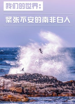 我们的世界紧张不安的南非白人