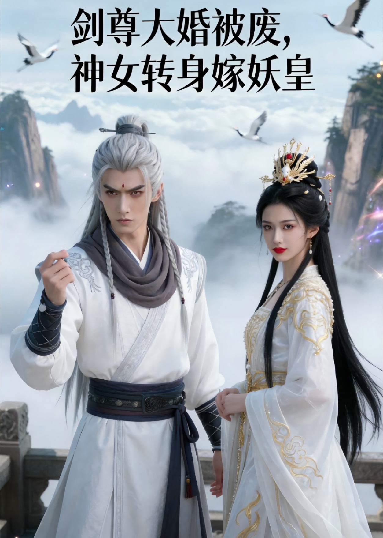 剑尊大婚被废，神女转身嫁妖皇