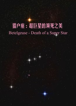 猎户座超巨星的濒死之美