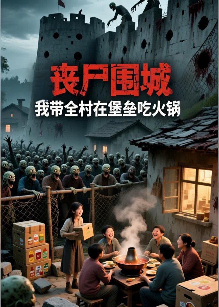 丧尸围城？我带全村在堡垒吃火锅