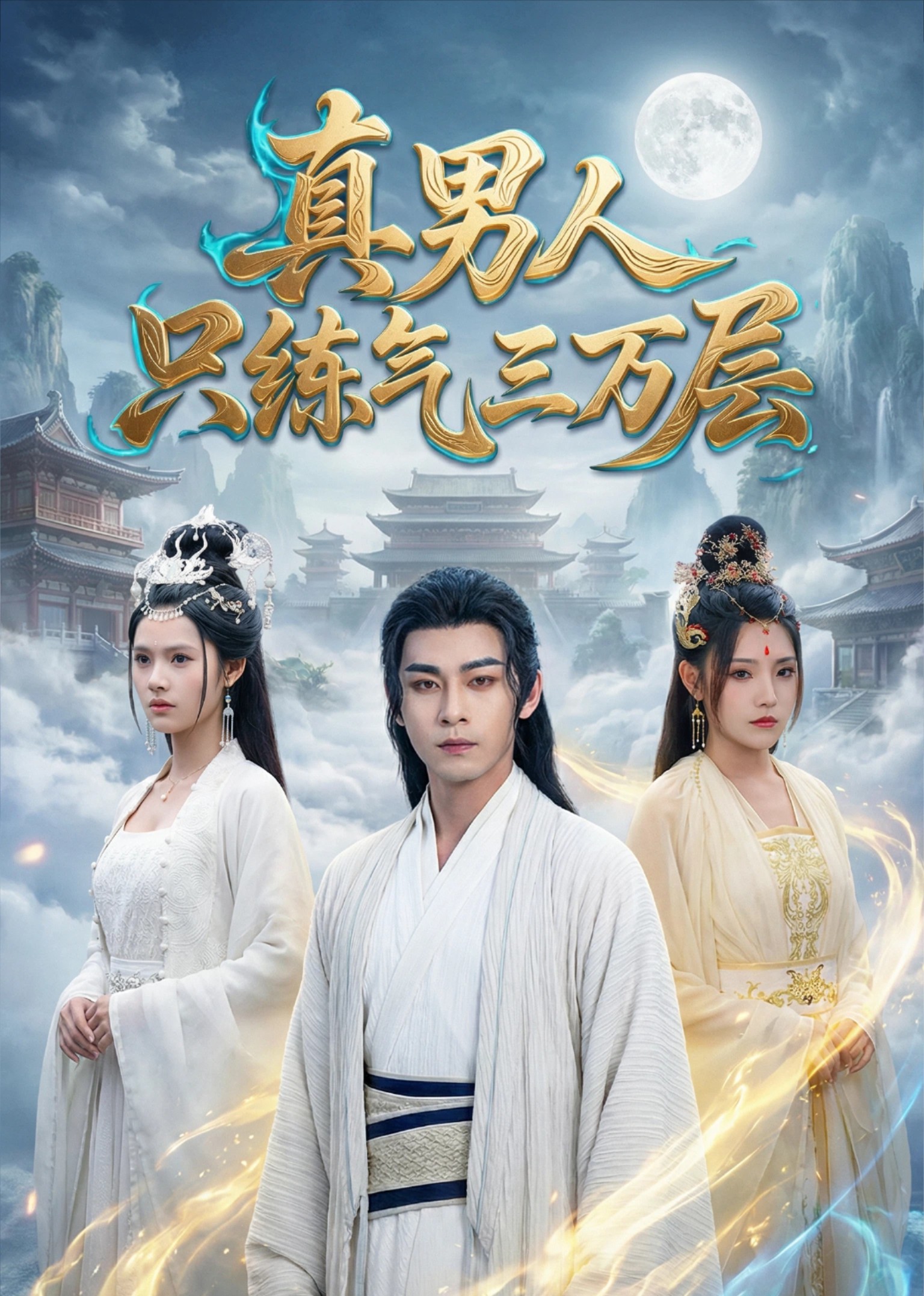 真男人只练气三万层