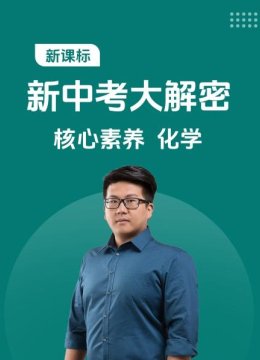 新课标新中考大解密核心素养化学
