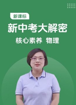 新课标新中考大解密核心素养物理