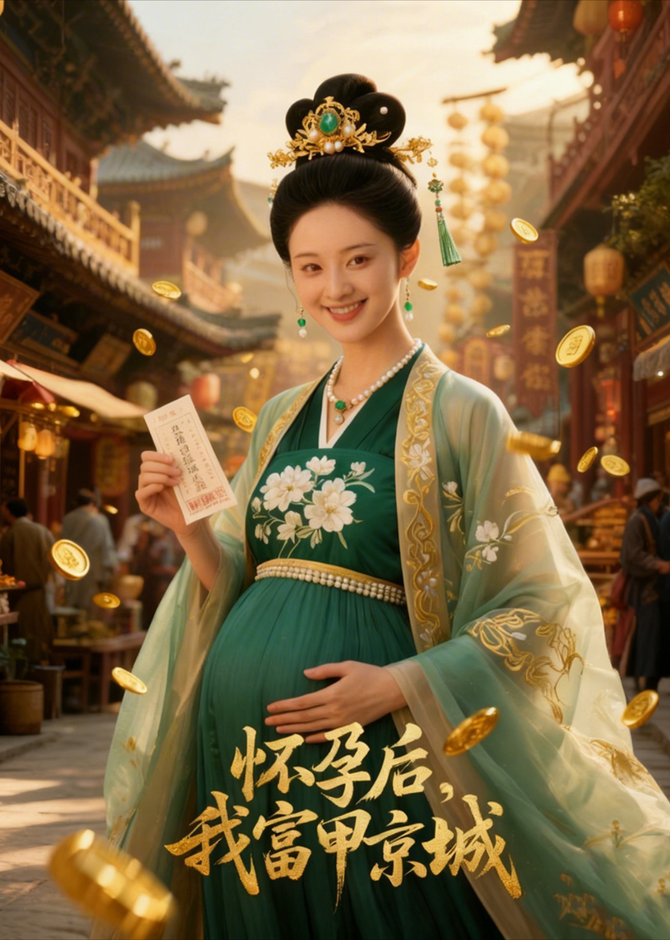 怀孕后，我富甲京城