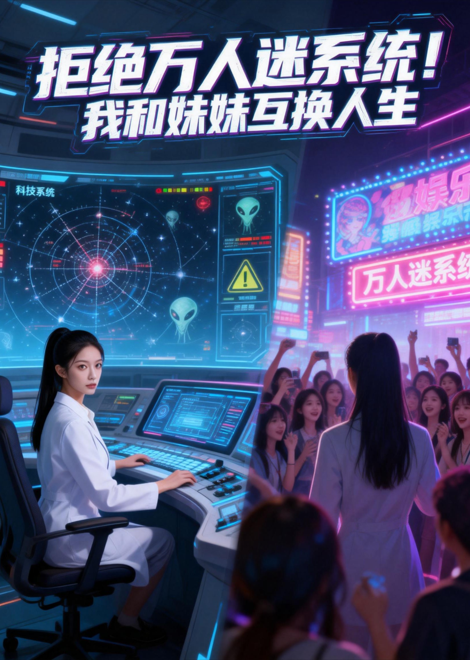 拒绝万人迷系统！我和妹妹互换人生