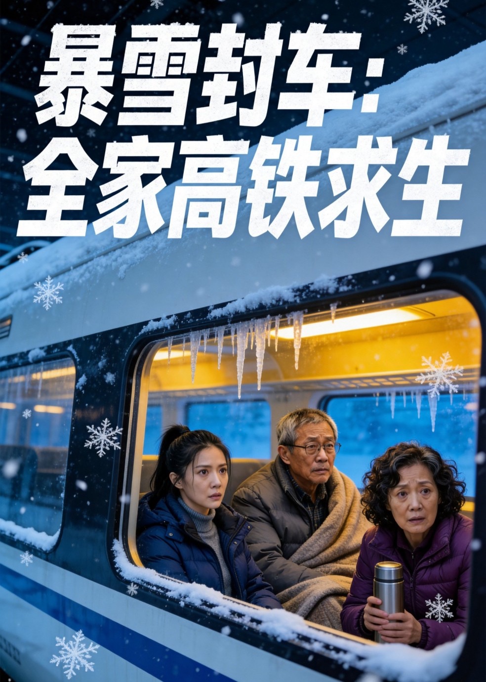暴雪封车全家高铁求生