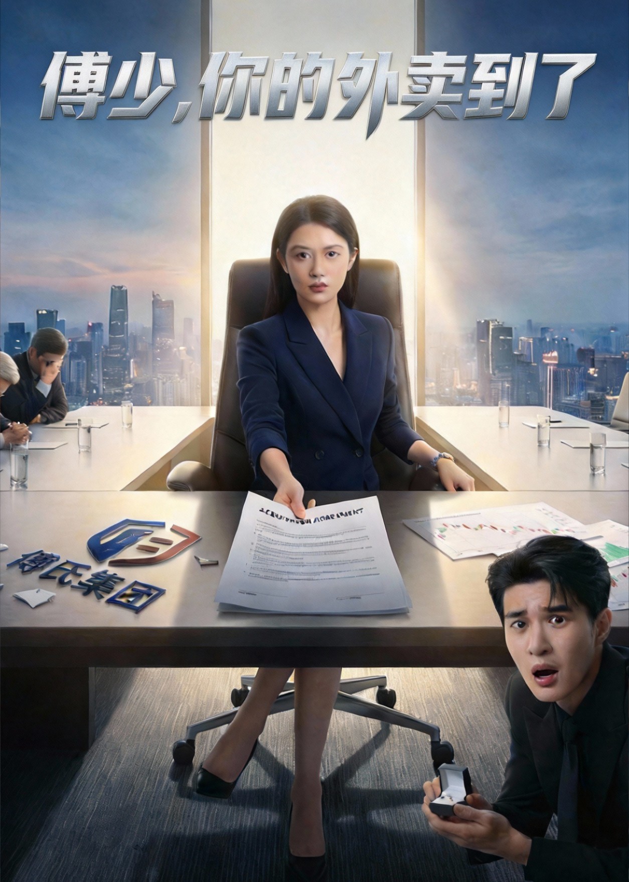 傅少，你的外卖到了