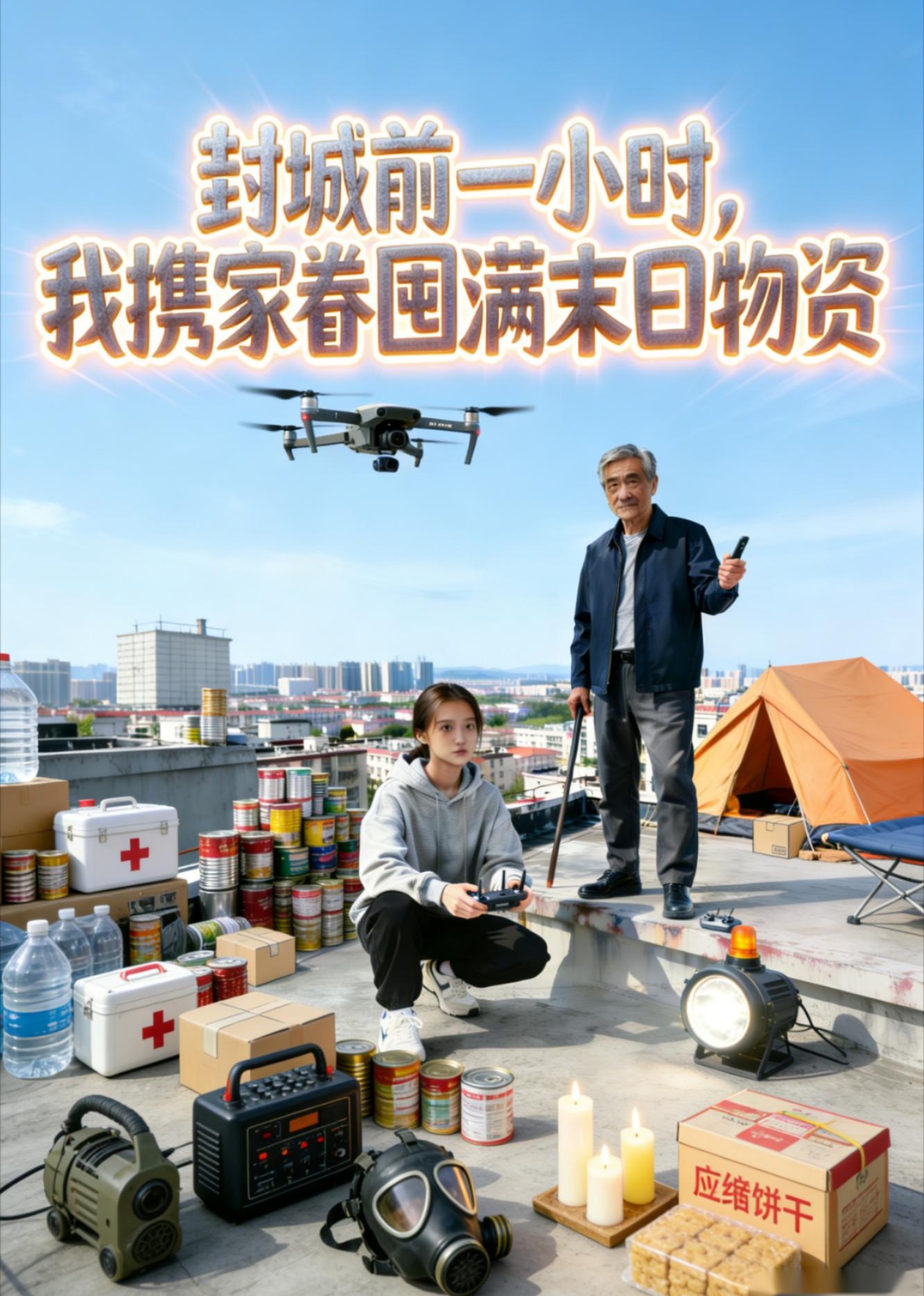 封城前一小时，我携家眷囤满末日语物资