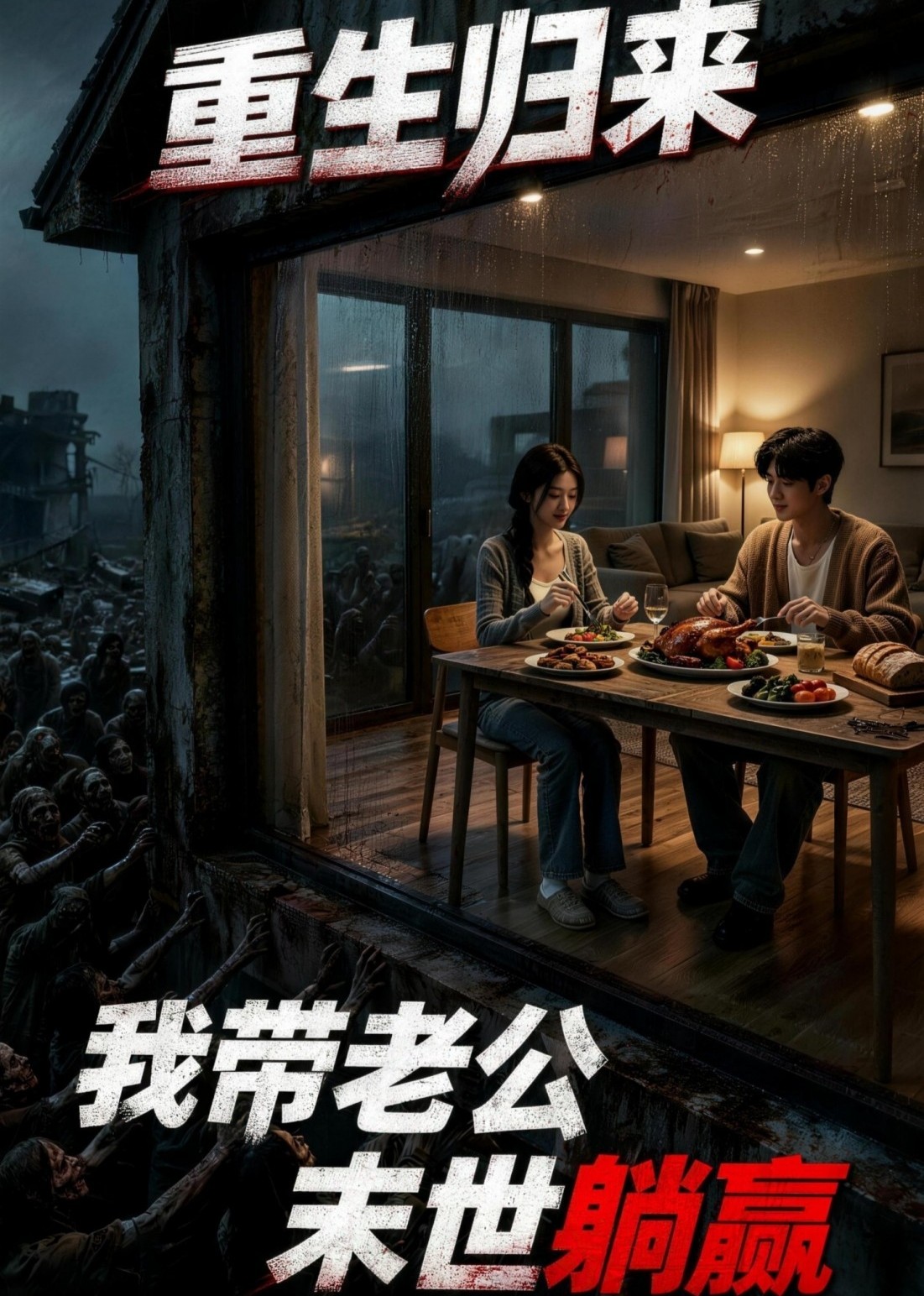 重生归来我带老公末世躺赢