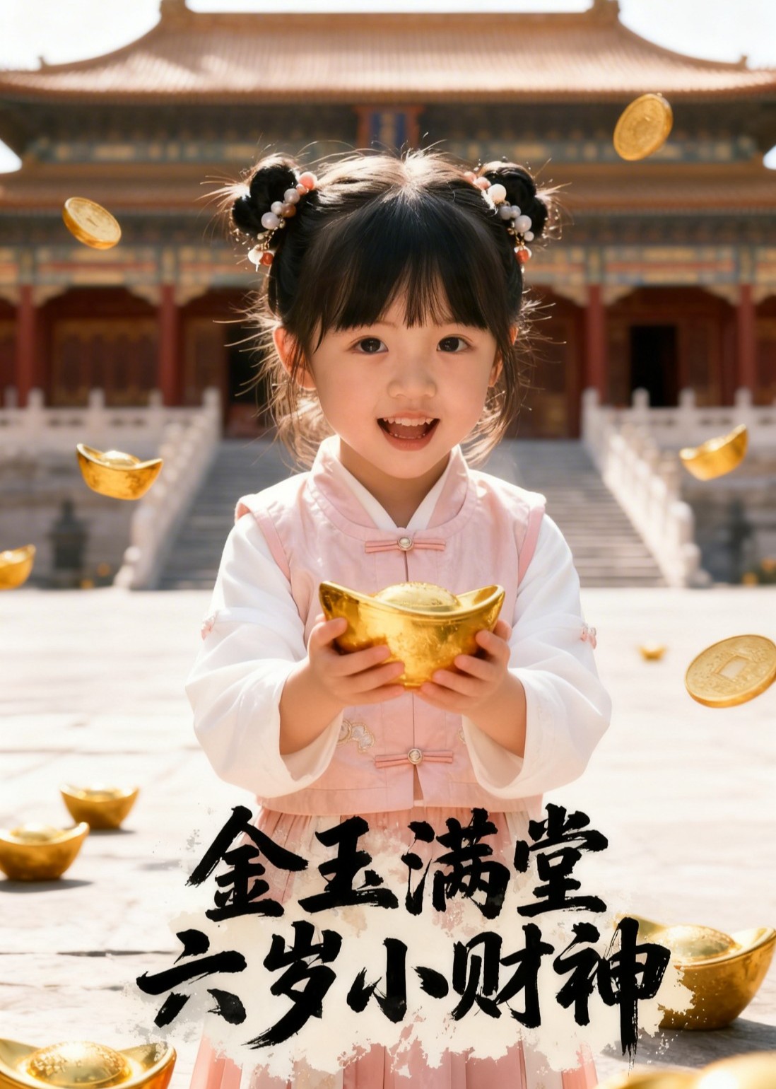 金玉满堂六岁小财神