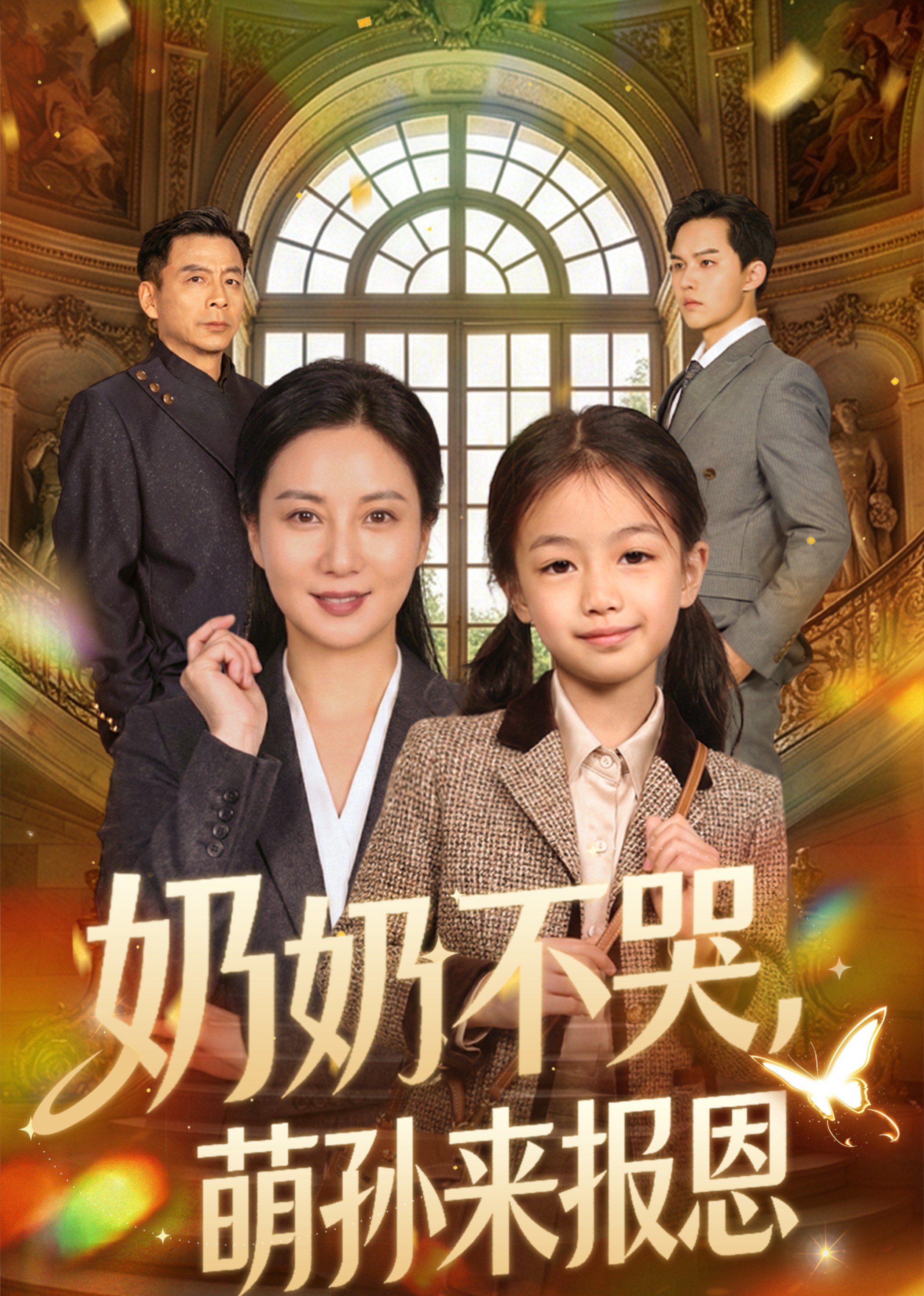 奶奶不哭，萌孙来报恩