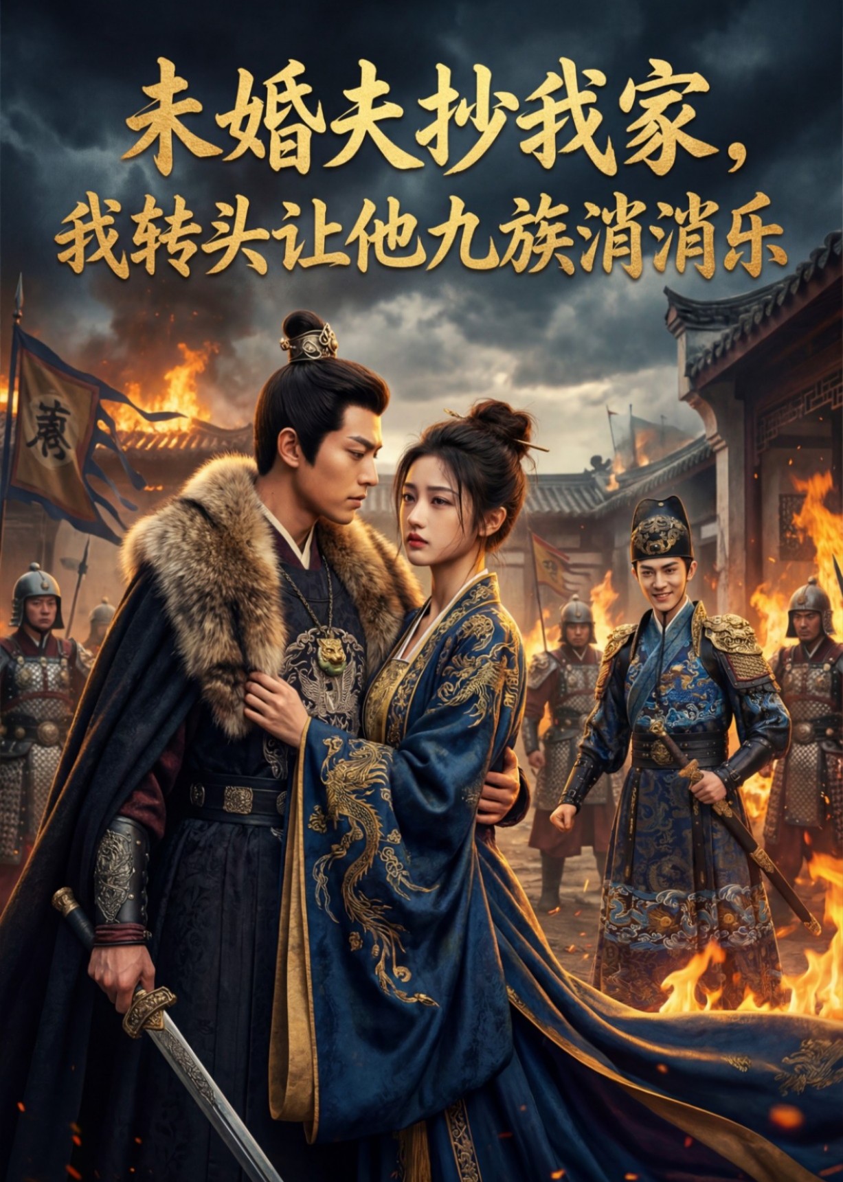 未婚夫抄我家，我转头让他九族消消乐