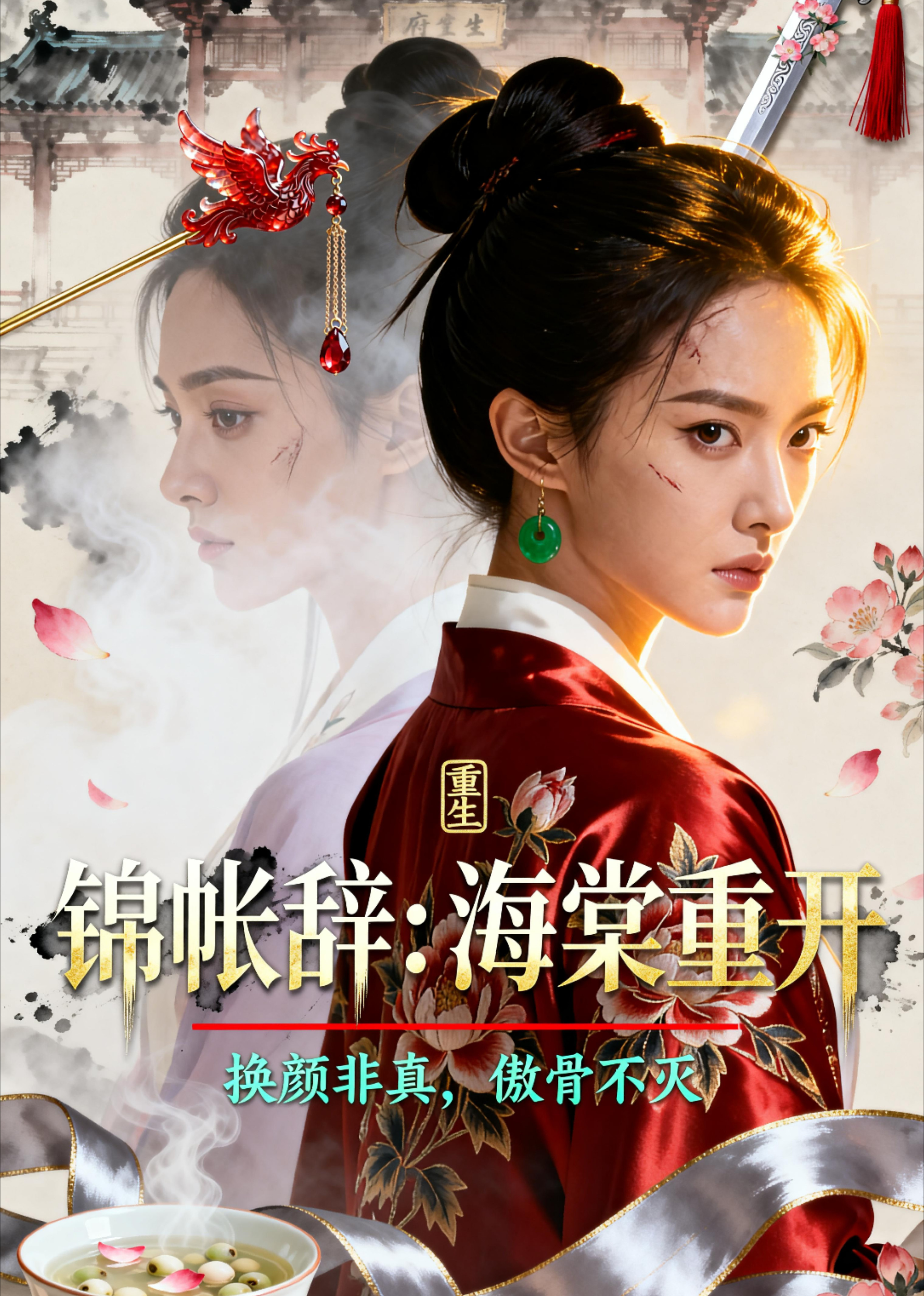 锦帐辞海棠重开