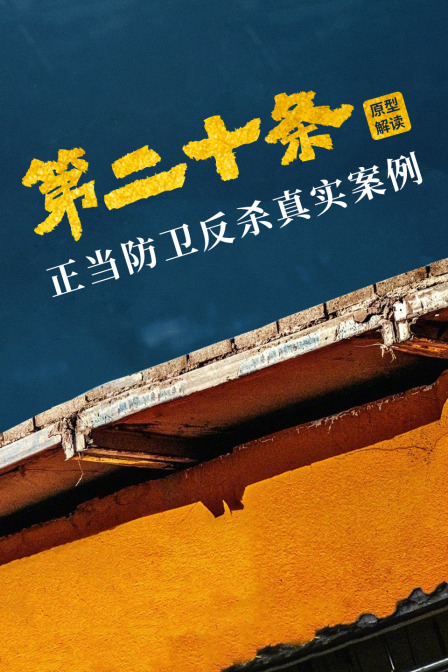 《第二十条》原型解读正当防卫反杀真实案例