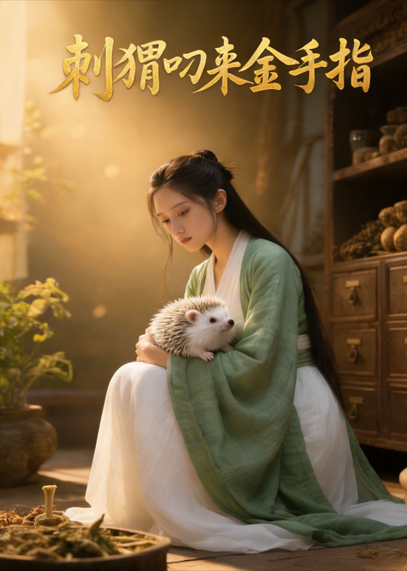刺猬叼来金手指