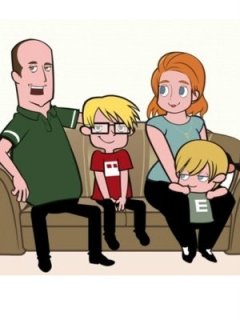 英语国一家吃在日语本