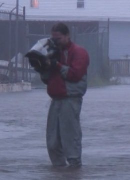 美国飓风镜头捕捉