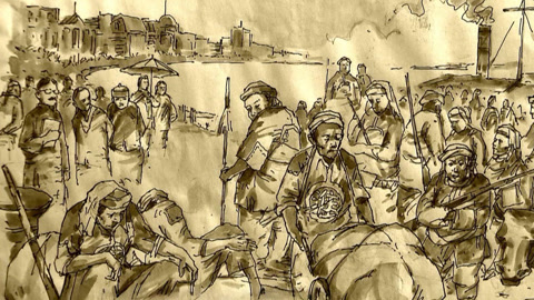 第1集叫花子兵进上海