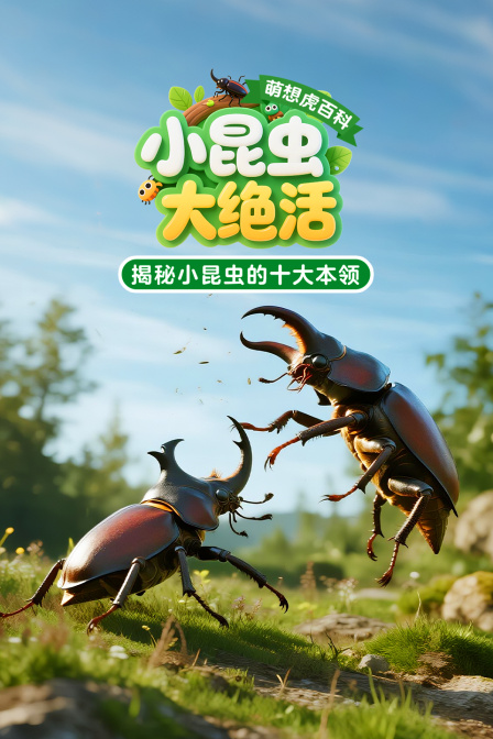 萌想虎百科小昆虫大绝活