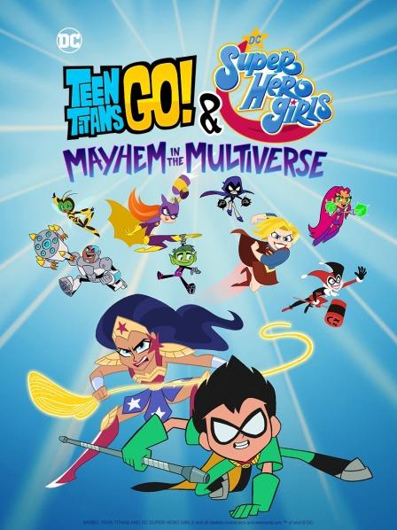 少年泰坦出击！&DC超级英语雄美少女多元宇宙冲击