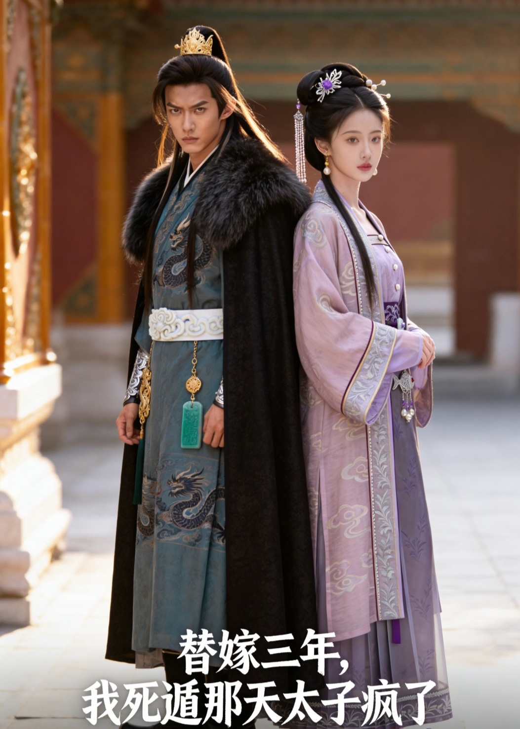 替嫁三年，我死遁那天太子疯了
