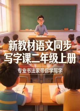 新教材语文同步写字课二年级上册