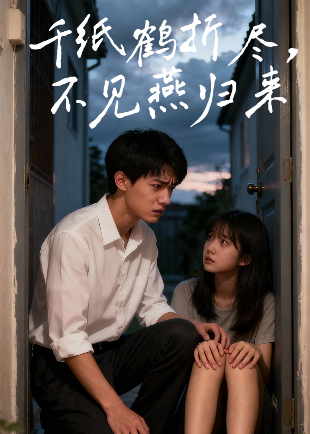 千纸鹤折尽，不见燕归来