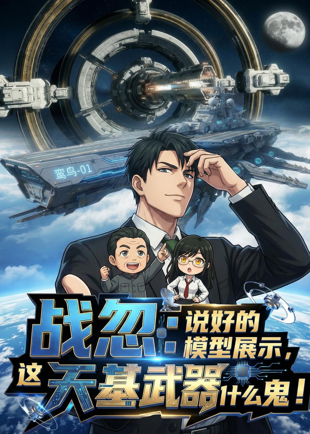 战忽说好的模型展示，这天基武器什么鬼