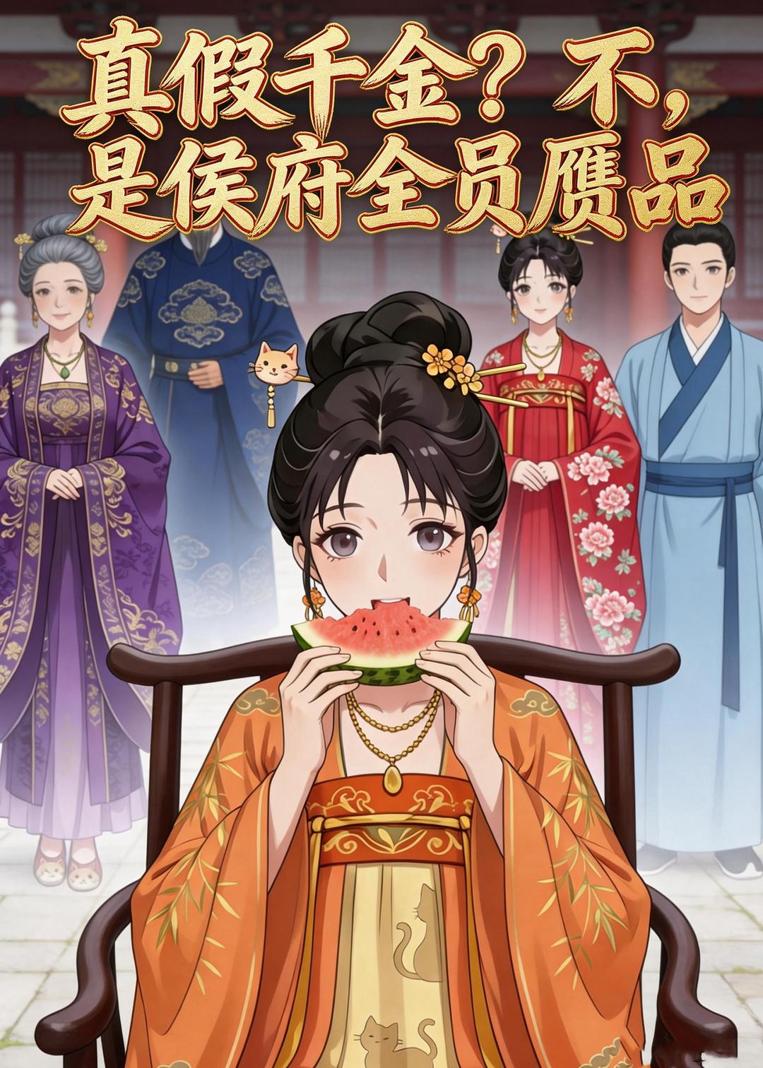 真假千金？不，是侯府全员赝品